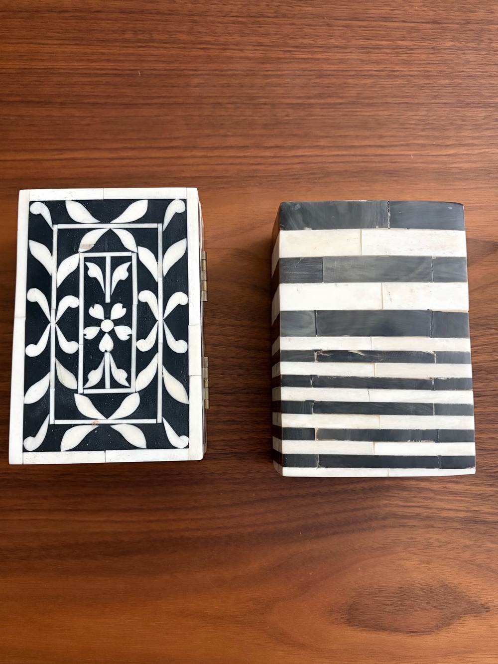 Set of 2 Decorative Boxes